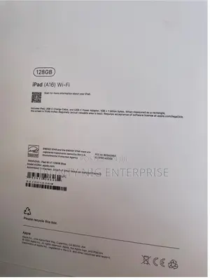 New Apple iPad (2025) 128 GB Blue