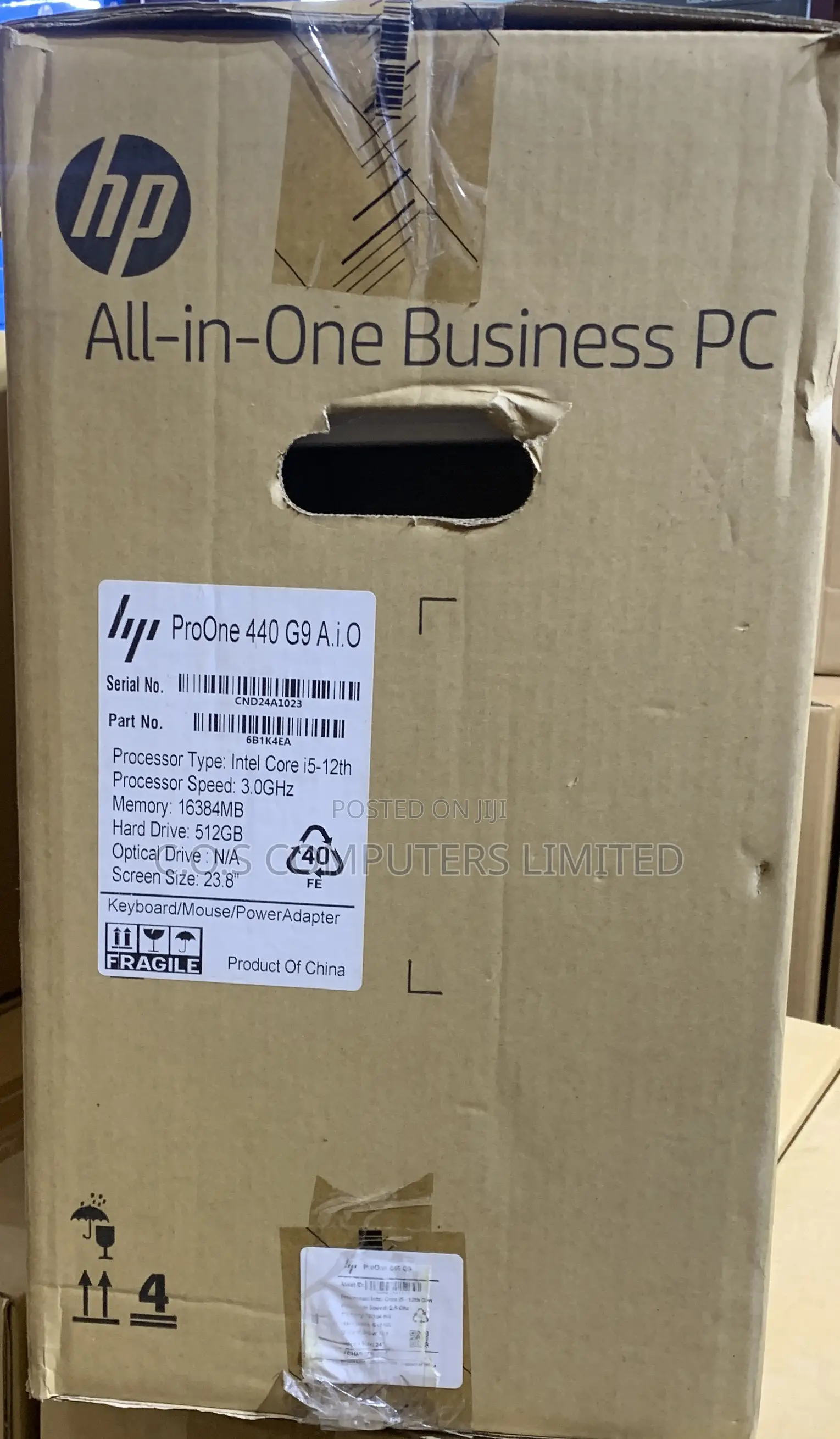 New Desktop Computer HP 16GB Intel Core I5 SSD 512GB