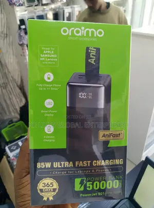Oraimo 50,000mah Power Bank for Laptop