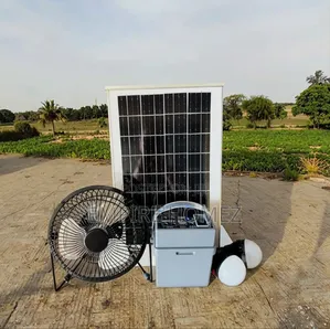 Mini Solar Energy Kit Lighting System With 12w Solar Panel