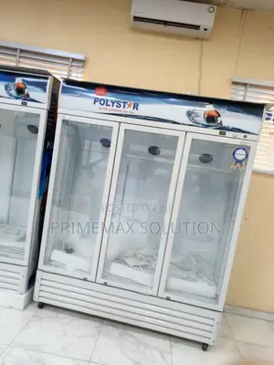 Polystar 3-Door 1055l Display Fridge for Shops Supermarkets