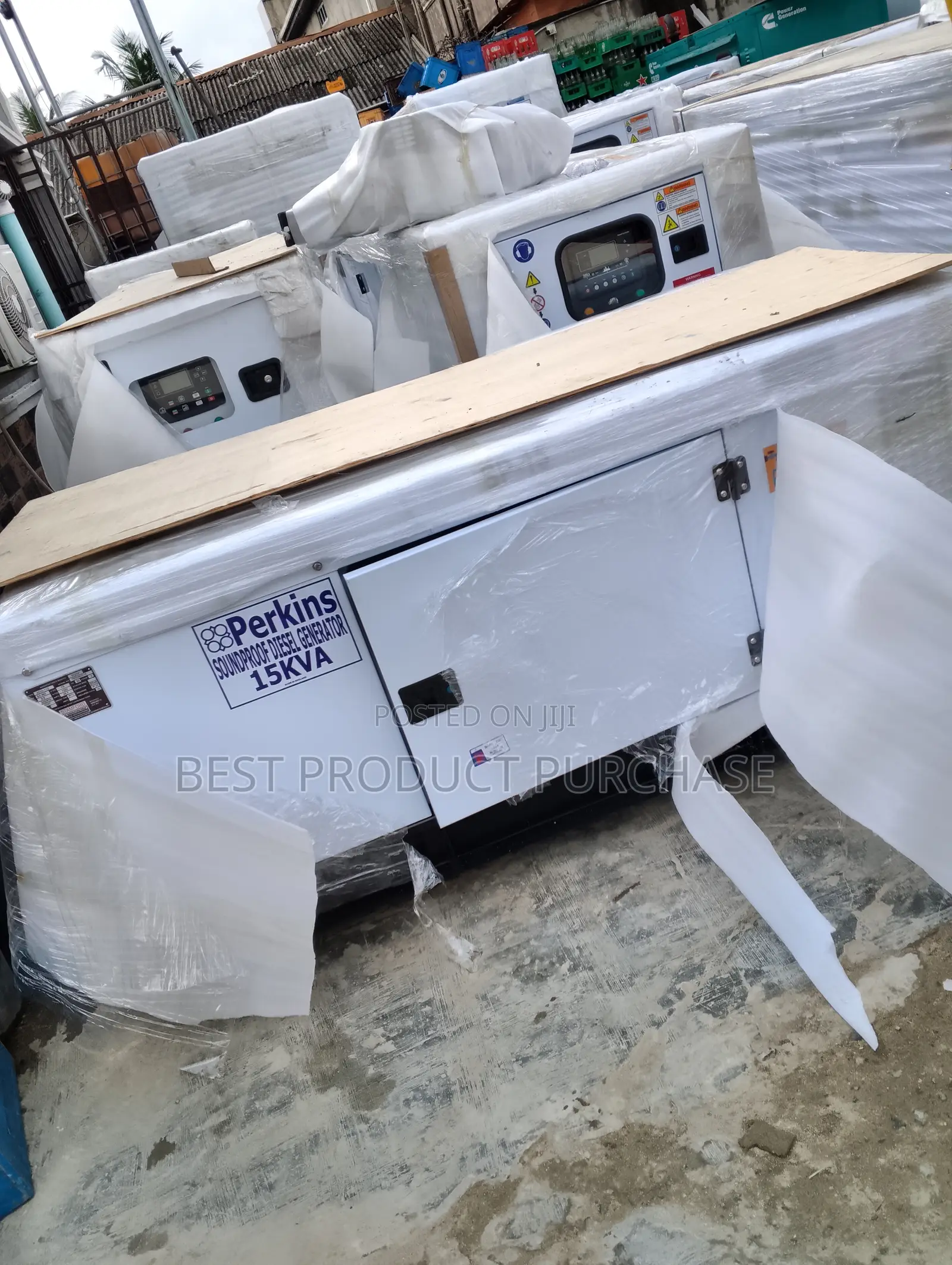 15kva Perkins Soundproof Generator - Uk Perkins Engine