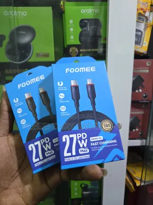 Foomee 1m Cable 27w Type-c To Lightning Cable