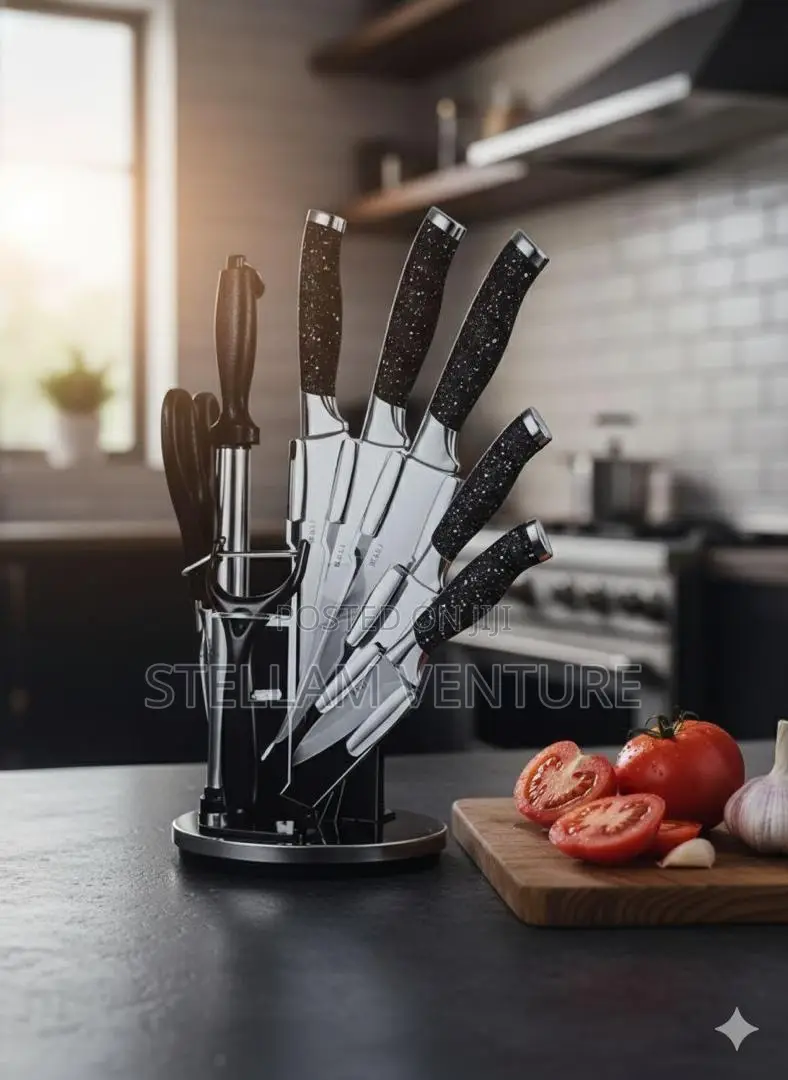 Kitchen Knives and Peeler Set