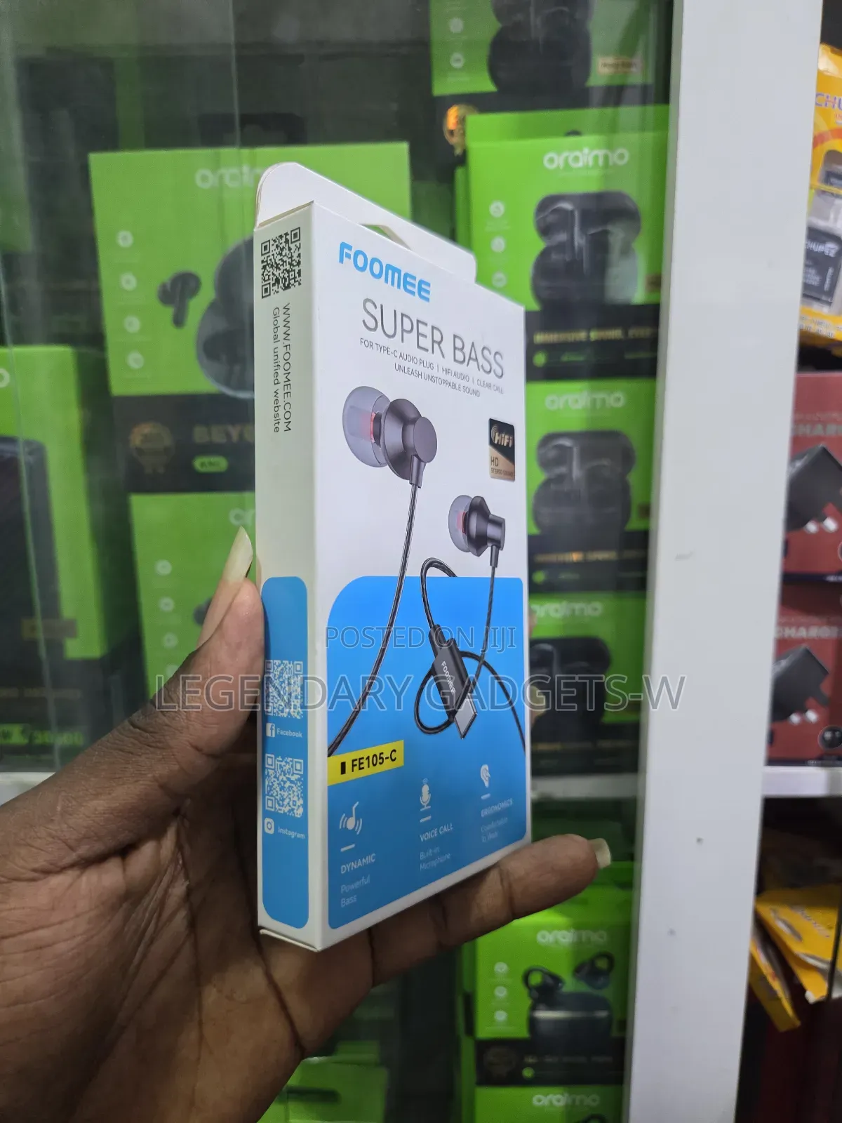 Foomee Type-c Earpiece Superbass