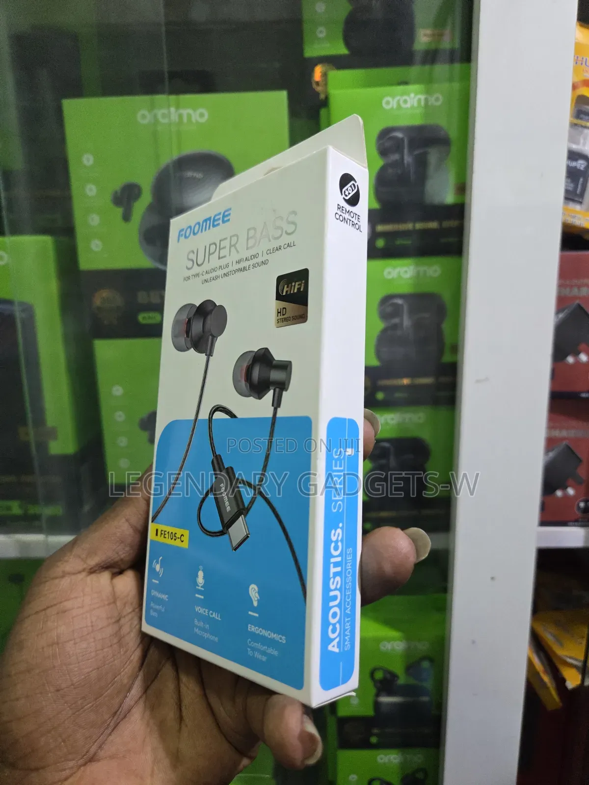 Foomee Type-c Earpiece Superbass