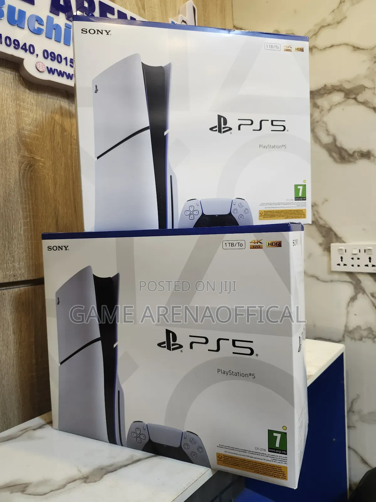 Original Sony Ps5 – White Standard Edition, Boxed