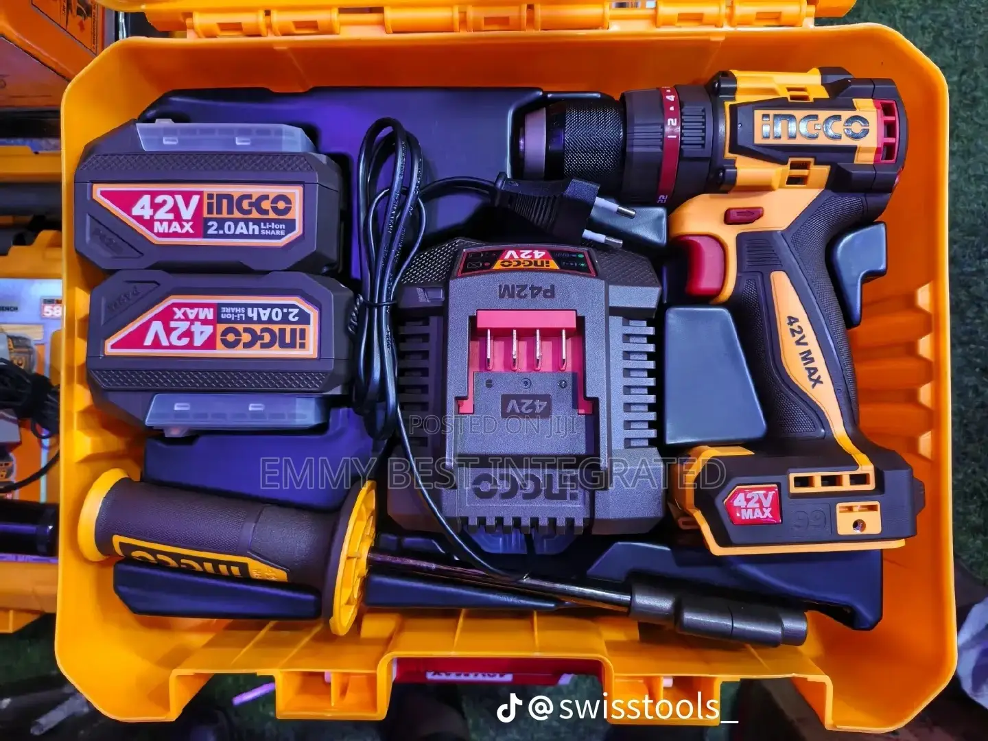 Ingco 42v Cordless Impact Drill,