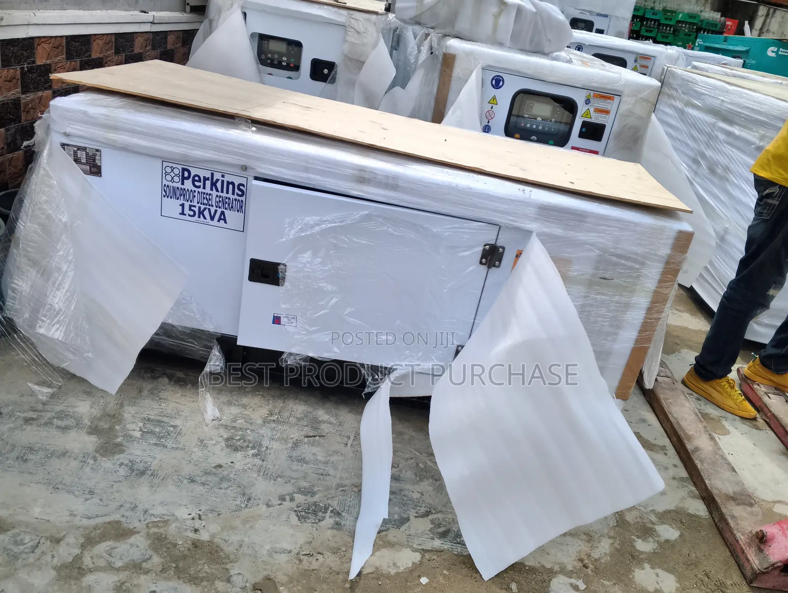 Powerful 15kva Perkins Enclosed Generator