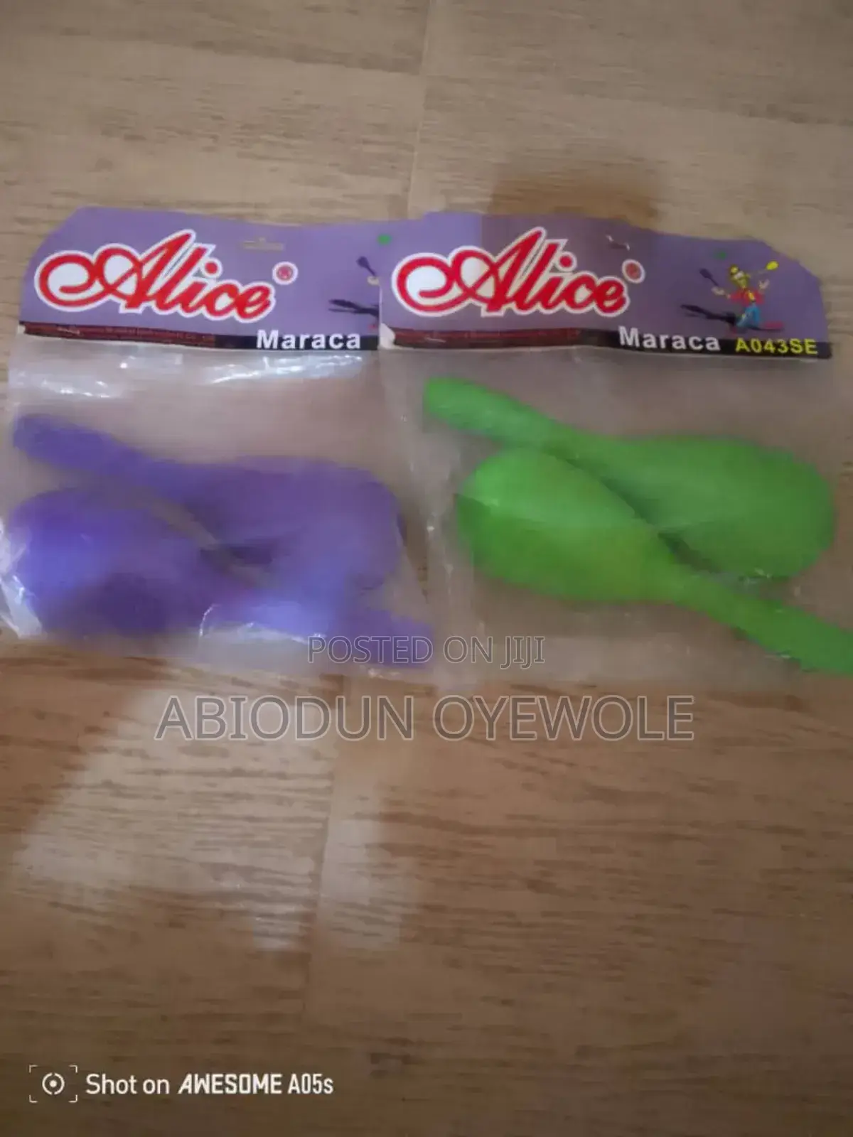 Shekere and Maraca