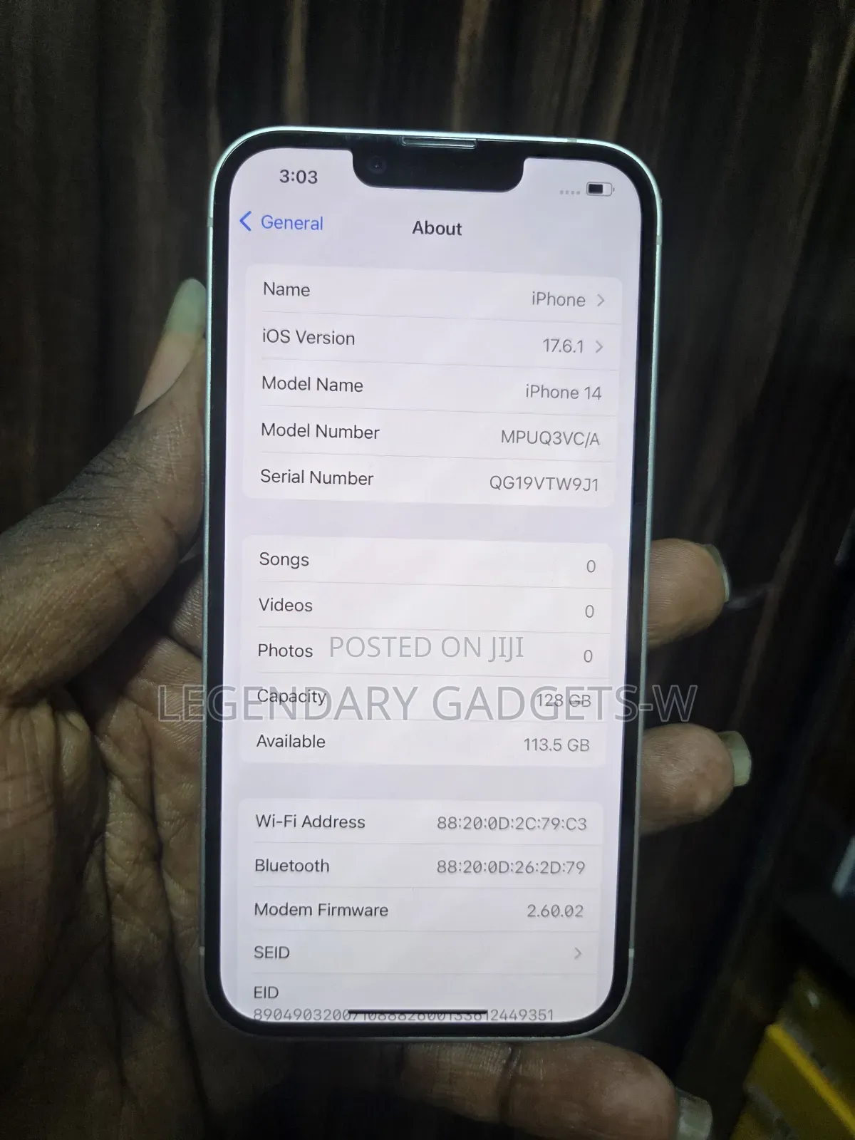 Apple iPhone 14 128 GB White