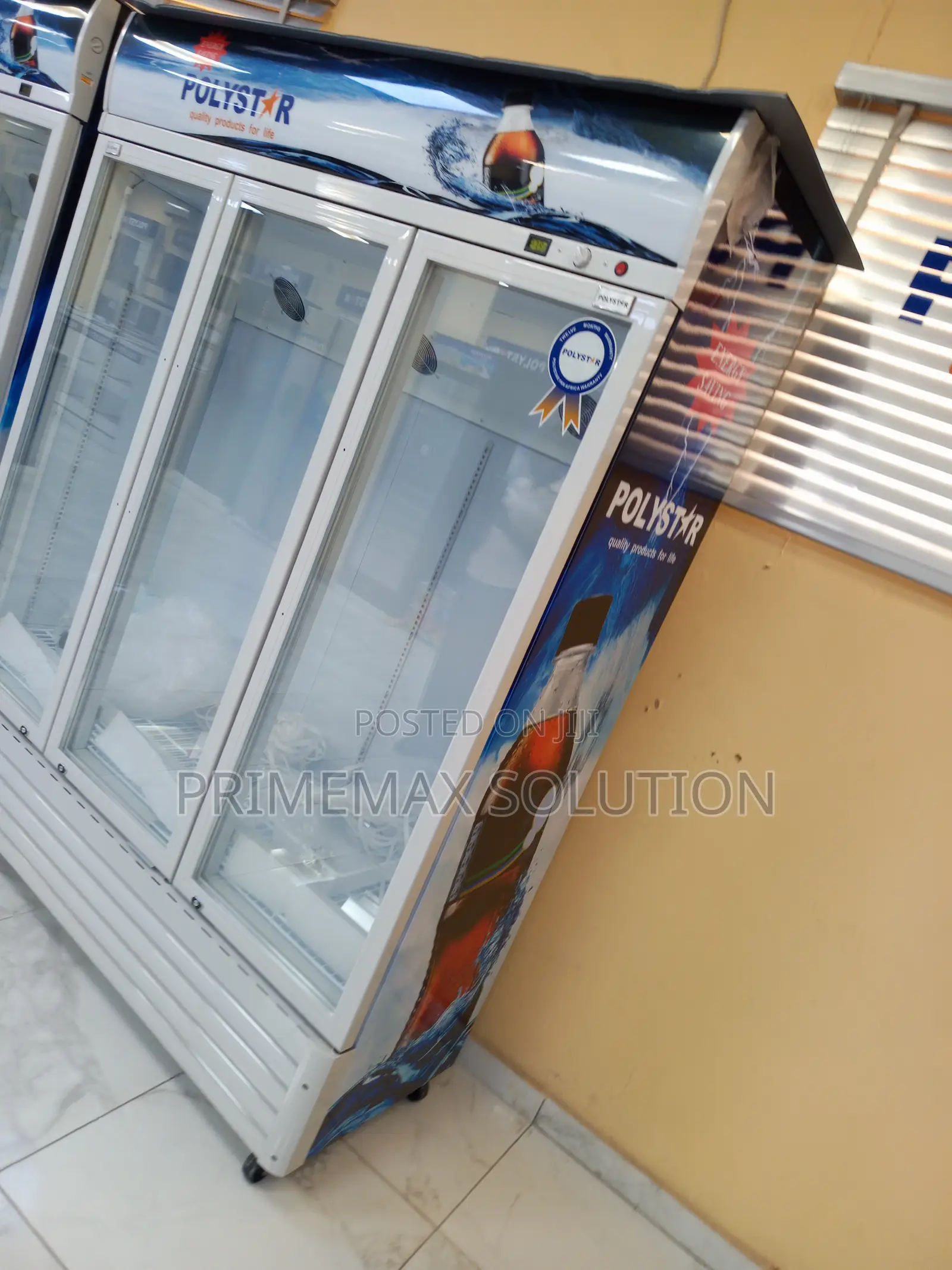 Polystar Pv-Cs1275dd3l – 1055l Large Capacity Showcase Fridge