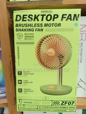 Desktop Fan Brnshless Motor Shaking