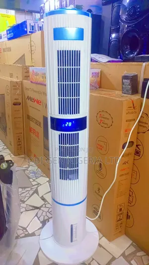 Air Cooler Featuring Ice Pack Compartments, Remote Control Set