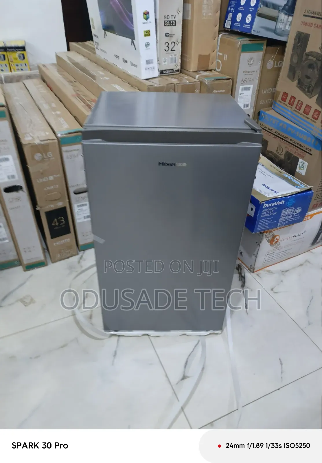 Flash Freezing Hisense Single Door 90l Refrigerator