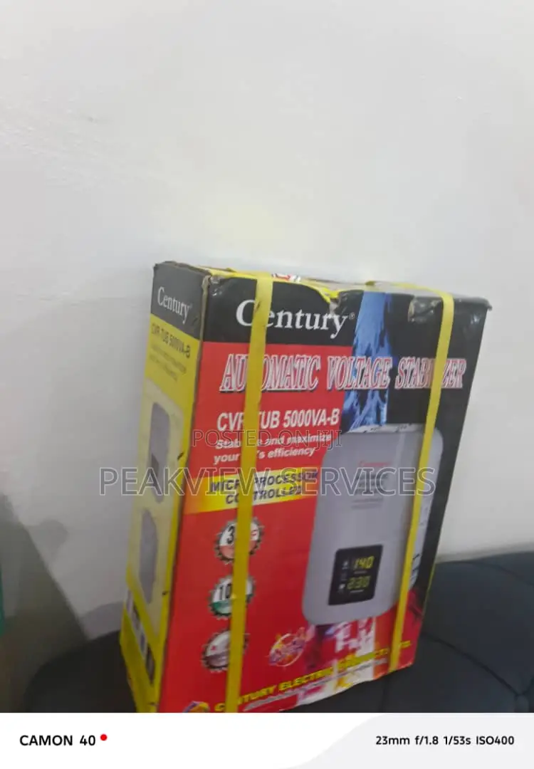 5kw Wall Fix Voltage Stabilizer by Century