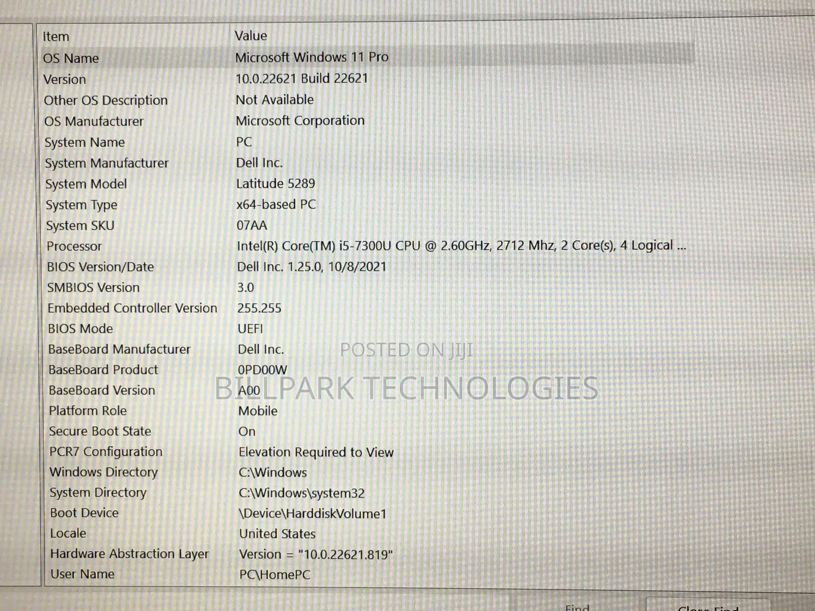 Laptop Dell Latitude 5289 8GB Intel Core I5 SSD 256GB