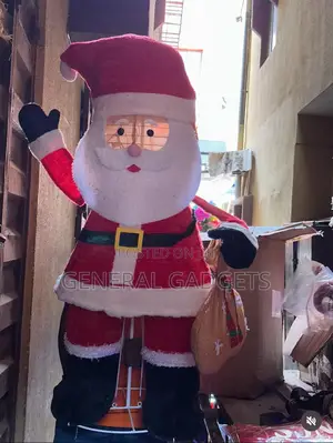 Collapsible Santa With Light