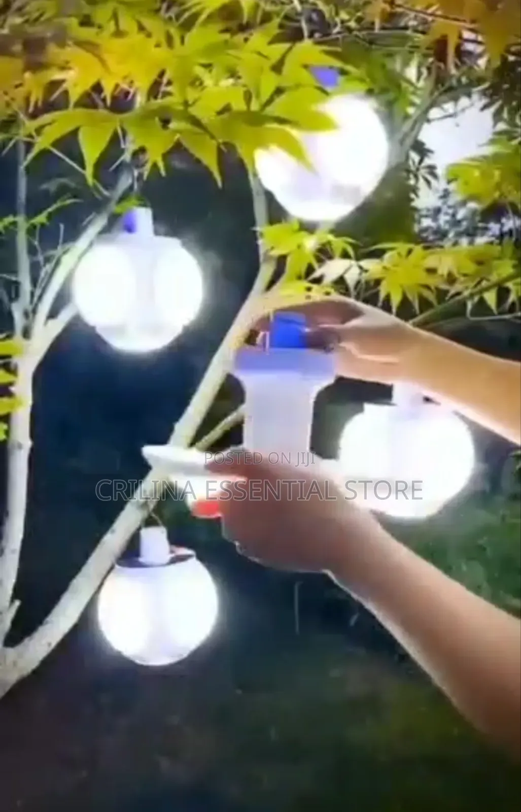 Solar Led Charging Foldable Emergency Lighting Camping Lamp