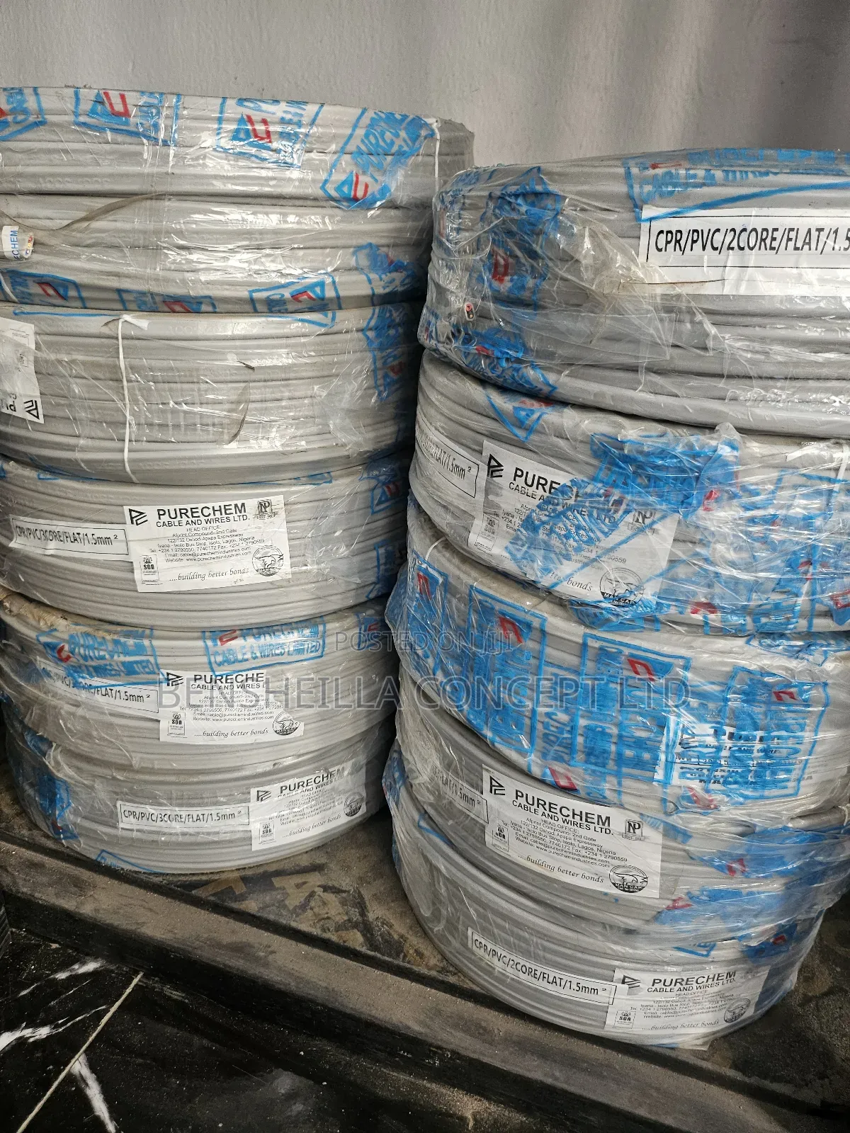 Premium 3core X 2.5mm Multi-Core Flat Cable
