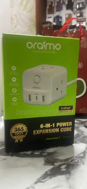 6in1 Power Extension Cube