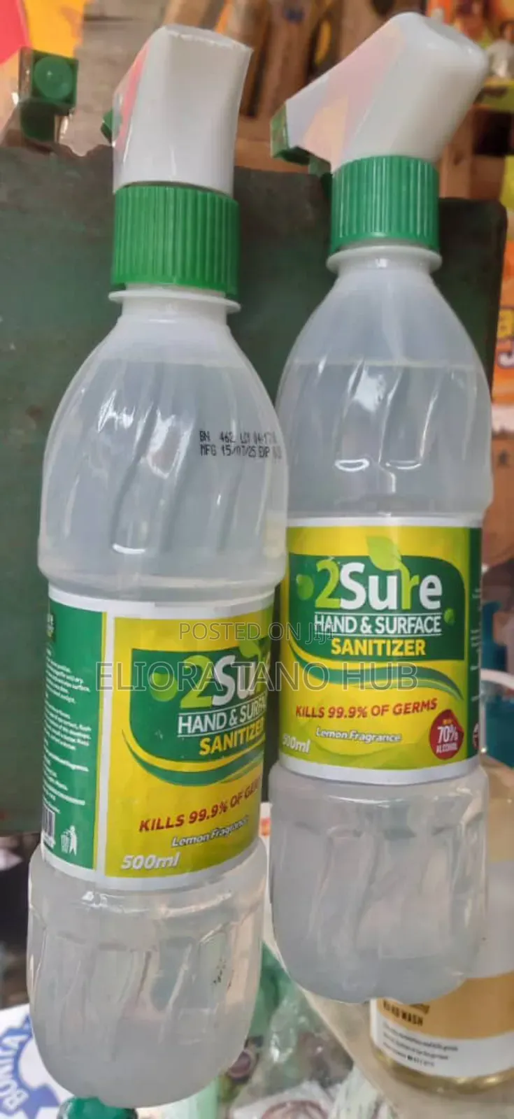 2sure Hand and Surface Sanitizer - 500ml