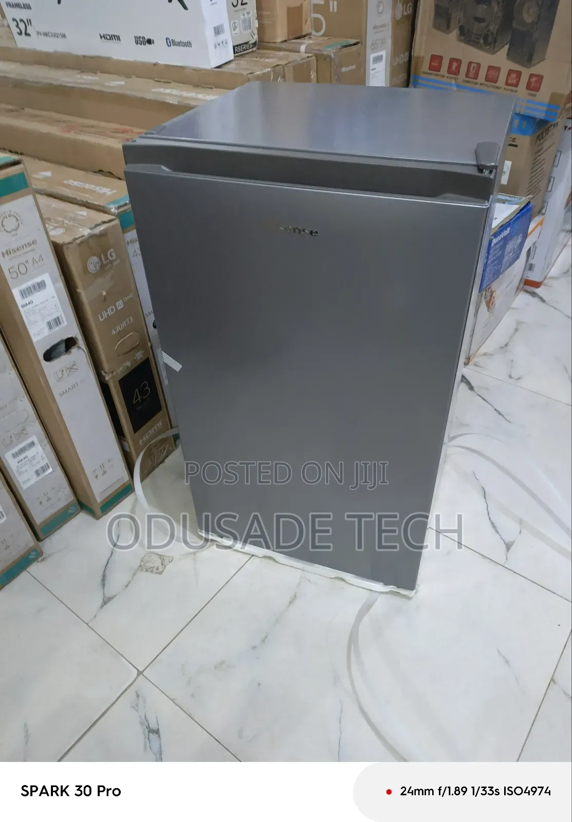 Rapid Chill Hisense 90l Refrigerator