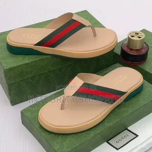 Gucci Leather Slip-On