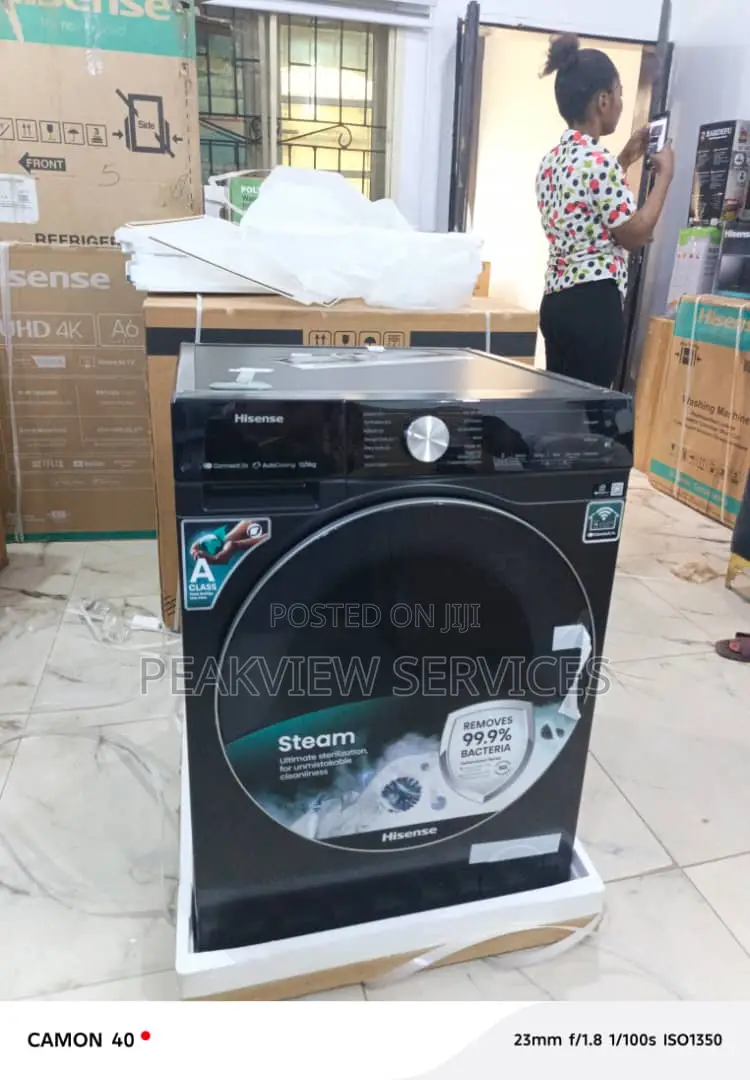 12kg Wash-Dry Hisense Laundry Unit