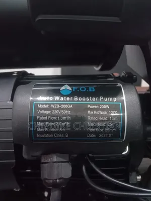Automatic Booster Pump