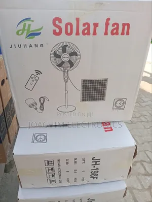 Original Jiuhang Solar Rechargeable Fan