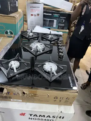 Polystar Pv-Hb5g5848 Energy Smart 5 Burner Gas Hob Kitchen Top