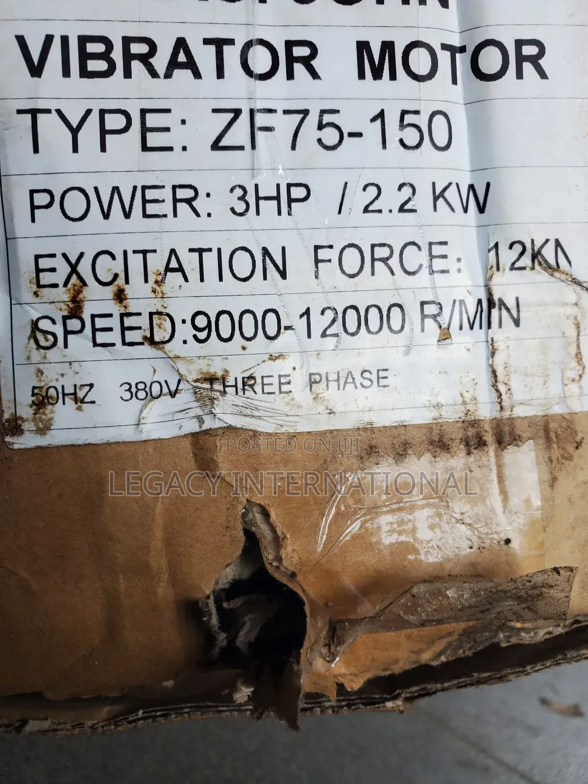 Vibrator Motor Zf75-50
