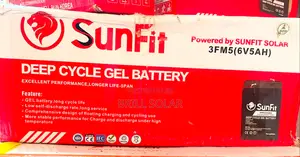 6v-5ah Sunfit Solar Gel Battery