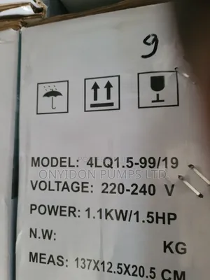 Lorenzi Submersible Pump 1.5hp