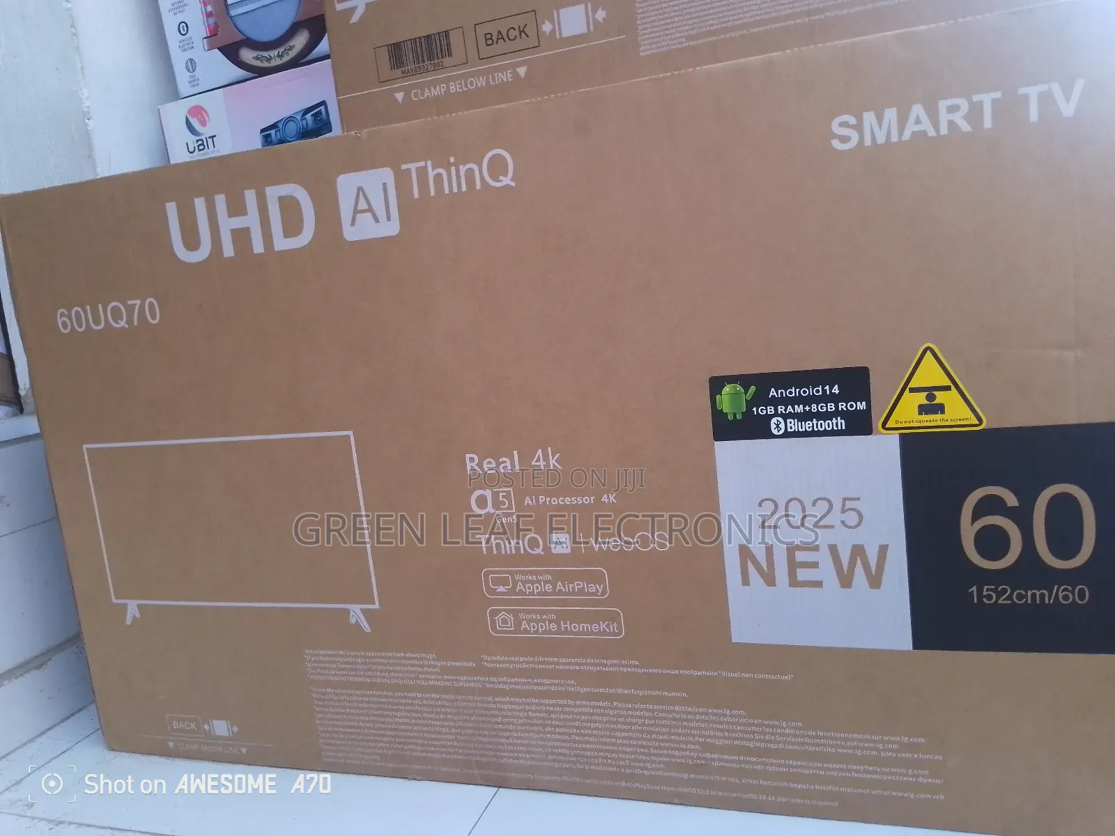 Lg 60inches Smart4k Television