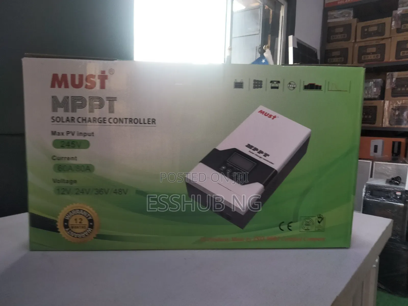 Must MPPT Charge Controller 60a 245v
