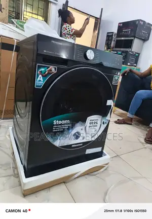 Wash and Dry Hisense 12kg Front Door Machine