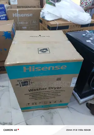12kg Front Load Laundry Device by Hisense