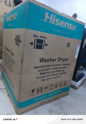 Hisense 12kg Laundry Washer With Drying Mode