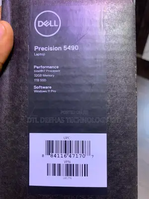 New Laptop Dell Precision 5480 32GB Intel SSD 1T