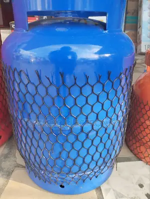 Original 5kg Gas Cylinder With Burner and Black Sitter