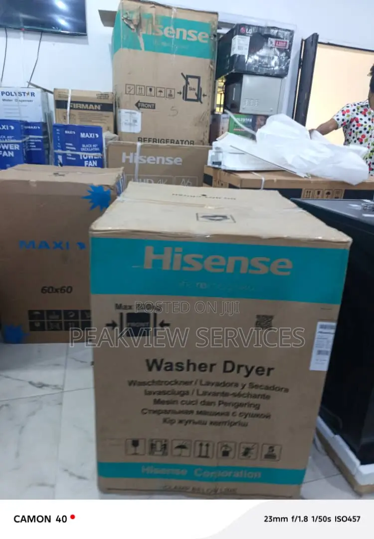 Hisense 12kg Automatic Front Door Washer