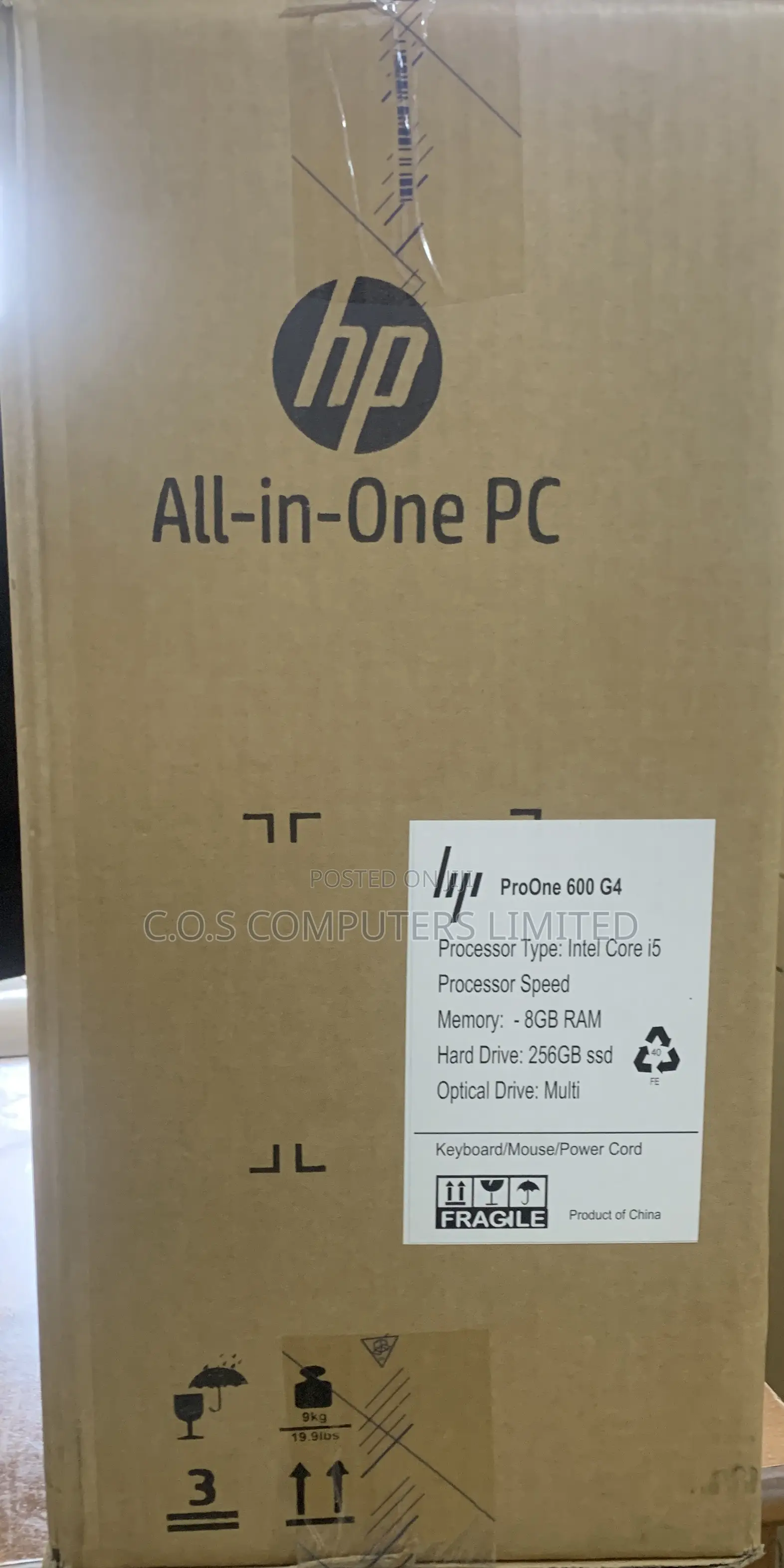 New Desktop Computer HP 8GB Intel Core I5 SSD 256GB