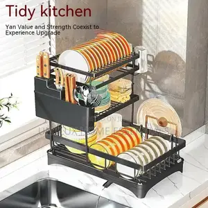 3tiers Kitchen Dish Drainer Rack