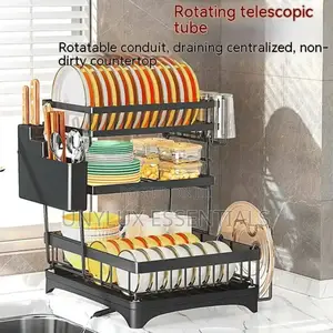 3tiers Kitchen Dish Drainer Rack