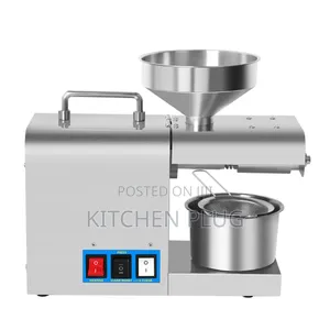 Automatic Electric Oil Press Machine for Home or Commercial Use.