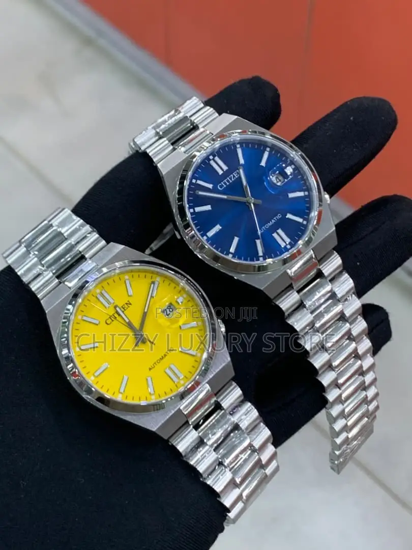 Citizen Quality Luxury Men Chain Strap Wristwatch