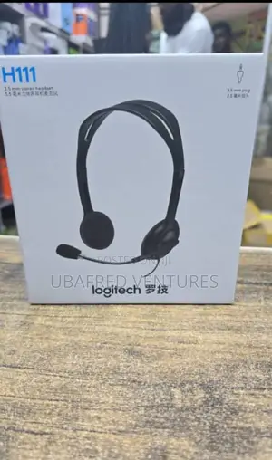 Logitech H111 Usb Headset With Clear Chat Noise-Canceling Mic