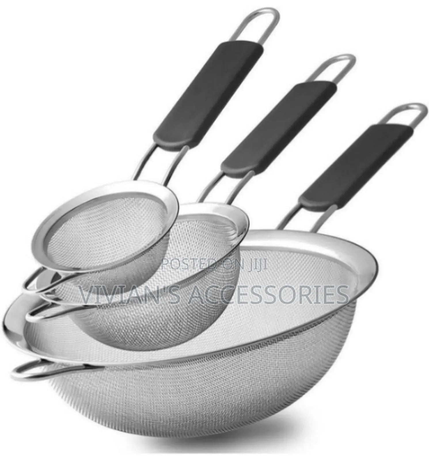 3 in 1 Strainer With Handle